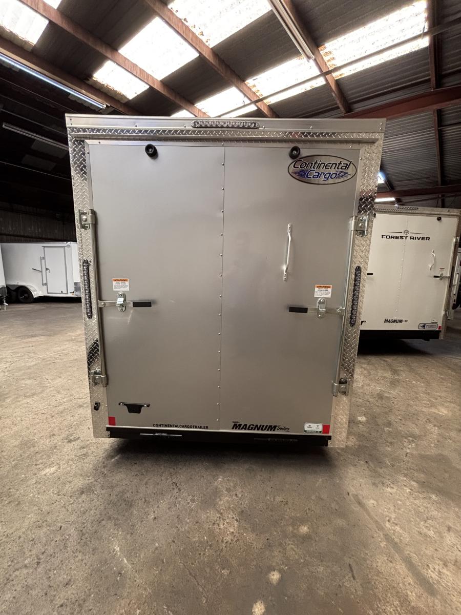 6x12 single axle enclosed cargo trailer by Continental Cargo Image 3
