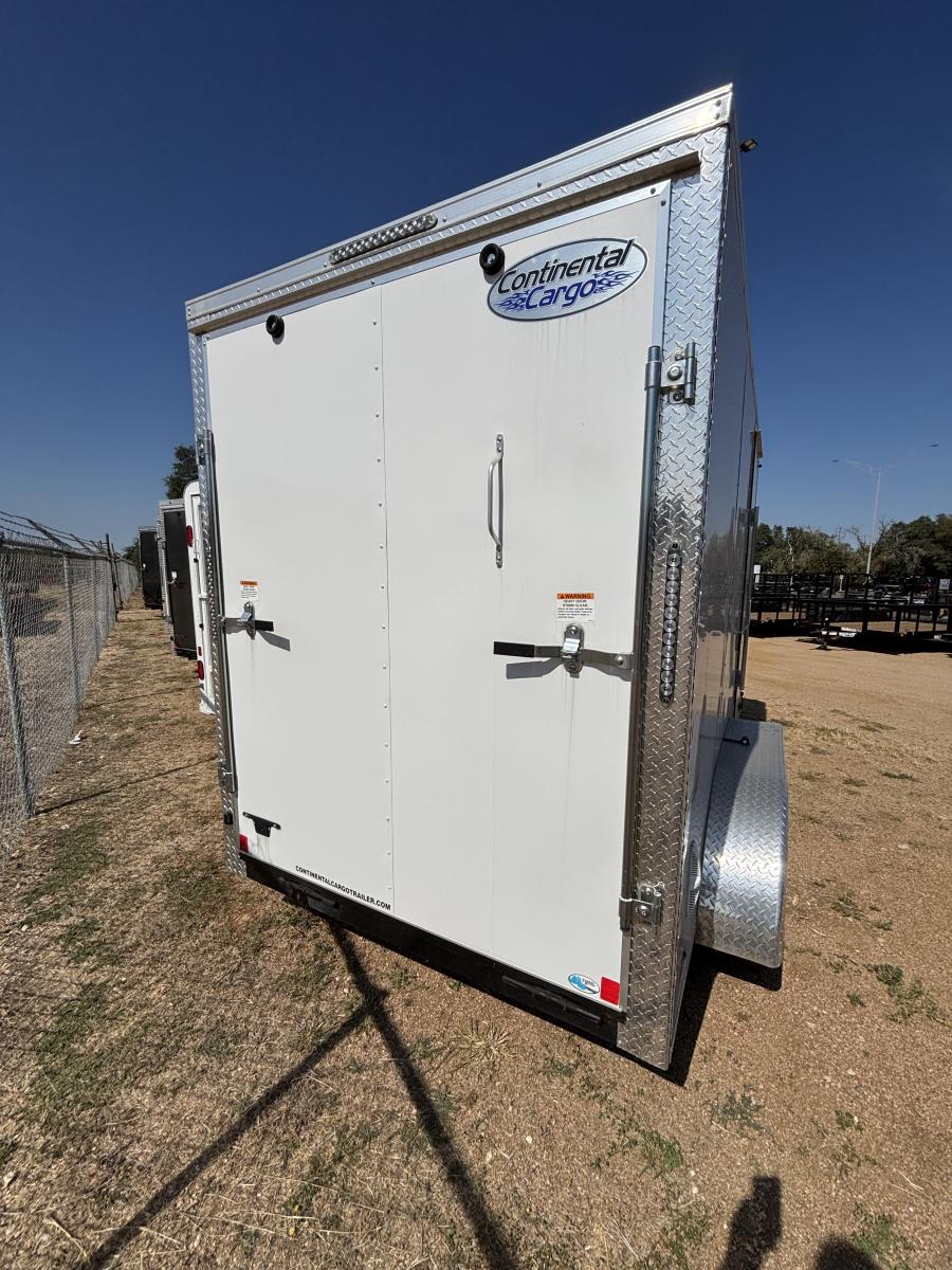 6×12 tandem axle enclosed cargo trailer by Continental Cargo Image 3