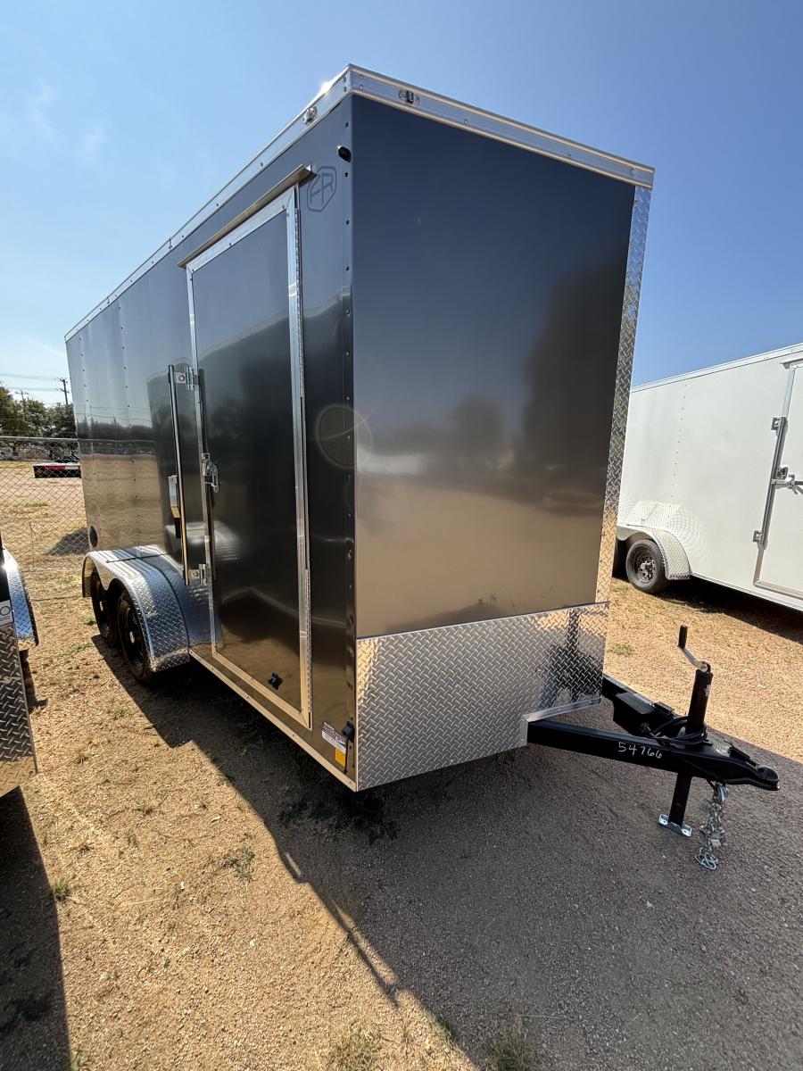 7×14 tandem axle enclosed cargo trailer by Continental Cargo Image 0
