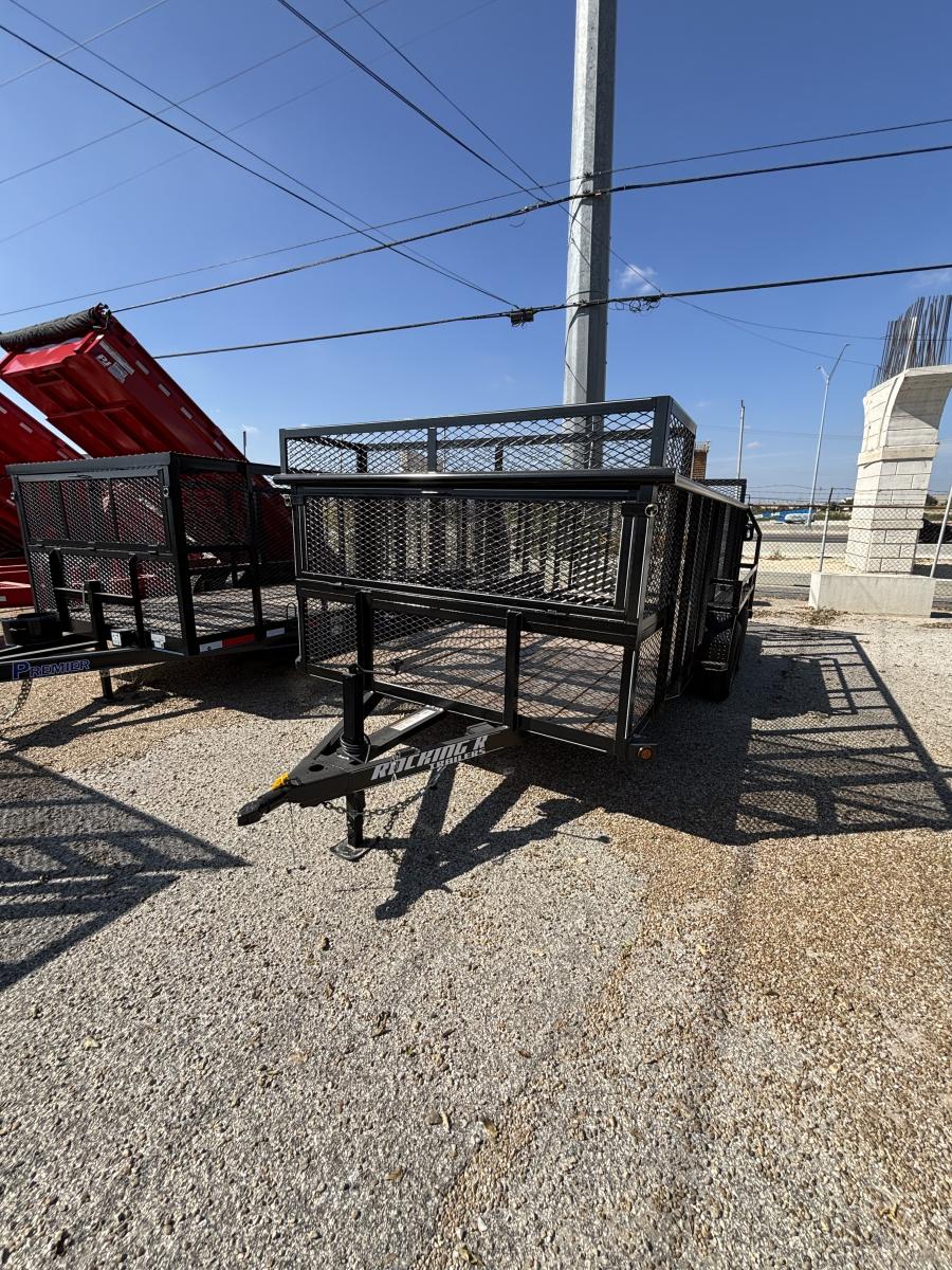 83×16 7K GVWR landscape utility trailer by Rocking R Image 0