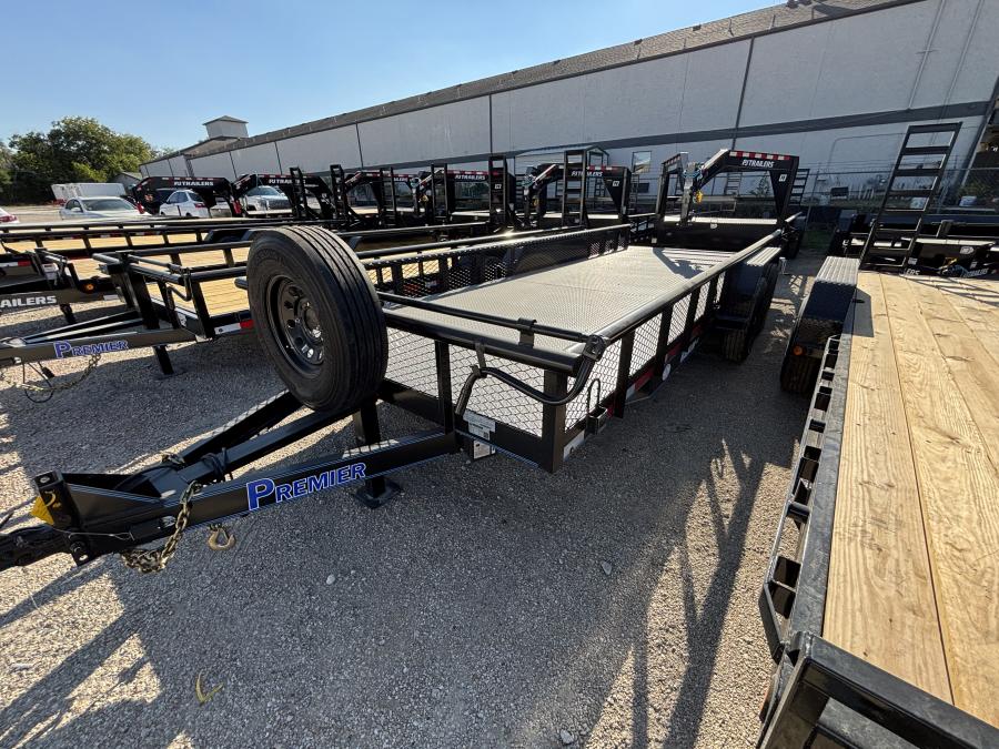 83″x20′ tandem axle utility trailer by Bellwether Image 0