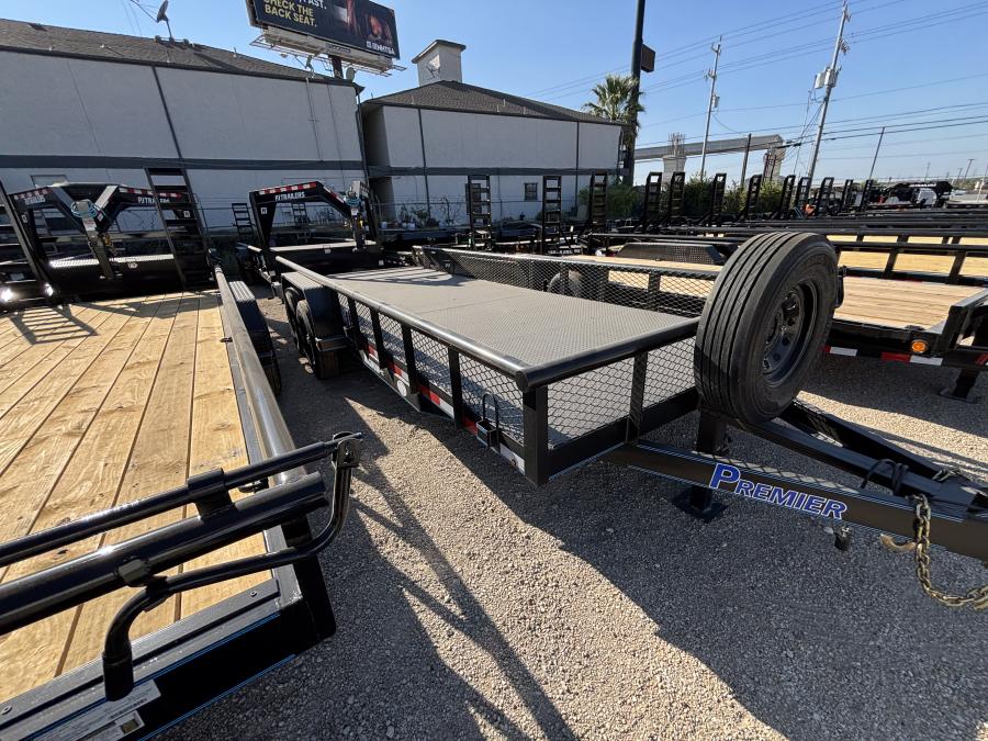 83″x20′ tandem axle utility trailer by Bellwether Image 1