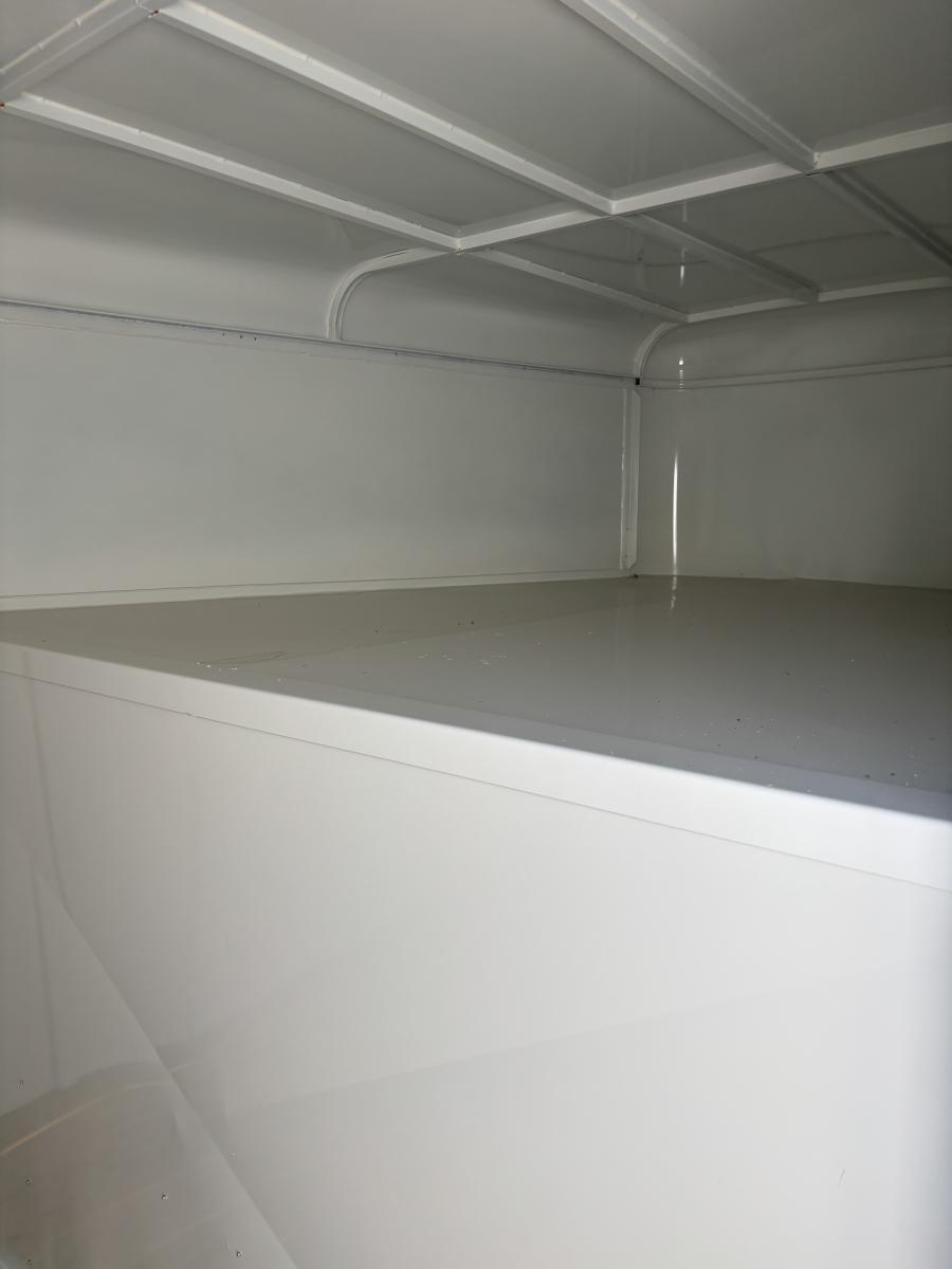 7×22 gooseneck steel enclosed cargo trailer by Delta Image 3