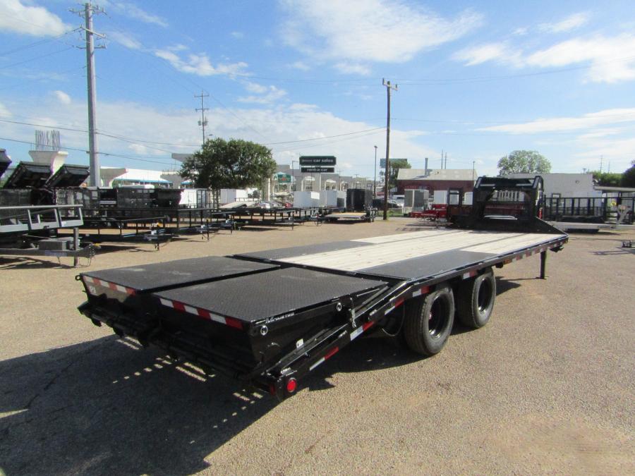 PJ TRAILERS LD25 PJ 20+5GN, EB2, SM/ST, 5DT/MR, 10K 14PLY, BLACK Image 0