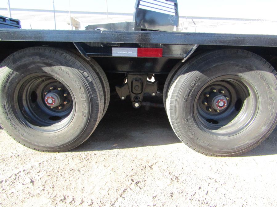 PJ TRAILERS LD25 PJ 20+5GN, EB2, SM/ST, 5DT/MR, 10K 14PLY, BLACK Image 2