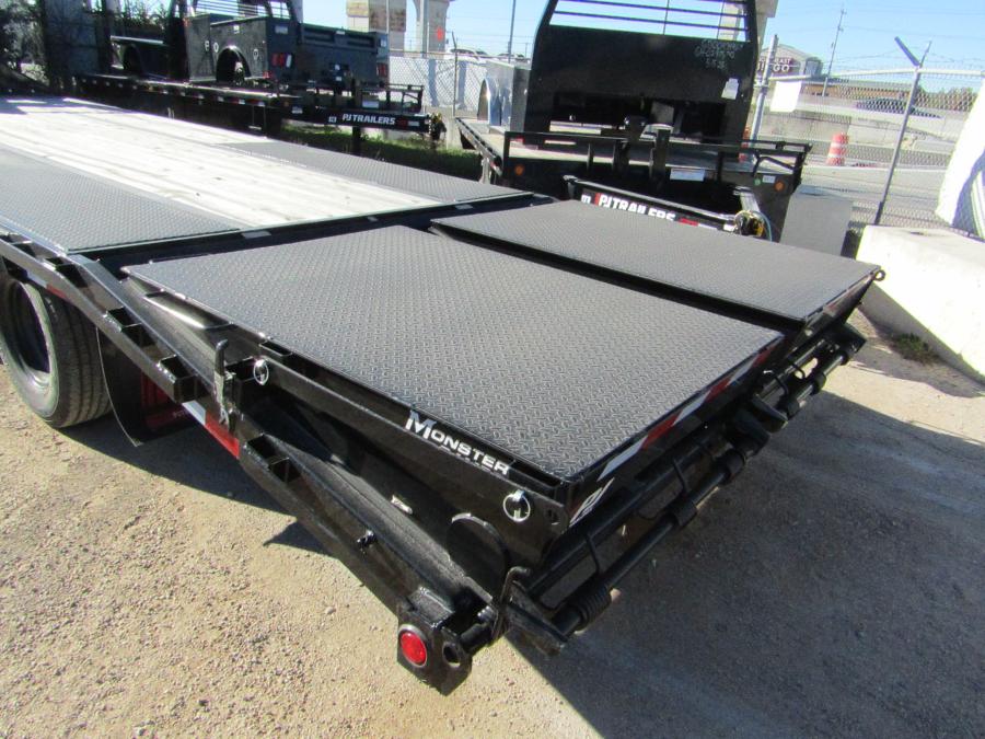 PJ TRAILERS LD25 PJ 20+5GN, EB2, SM/ST, 5DT/MR, 10K 14PLY, BLACK Image 4