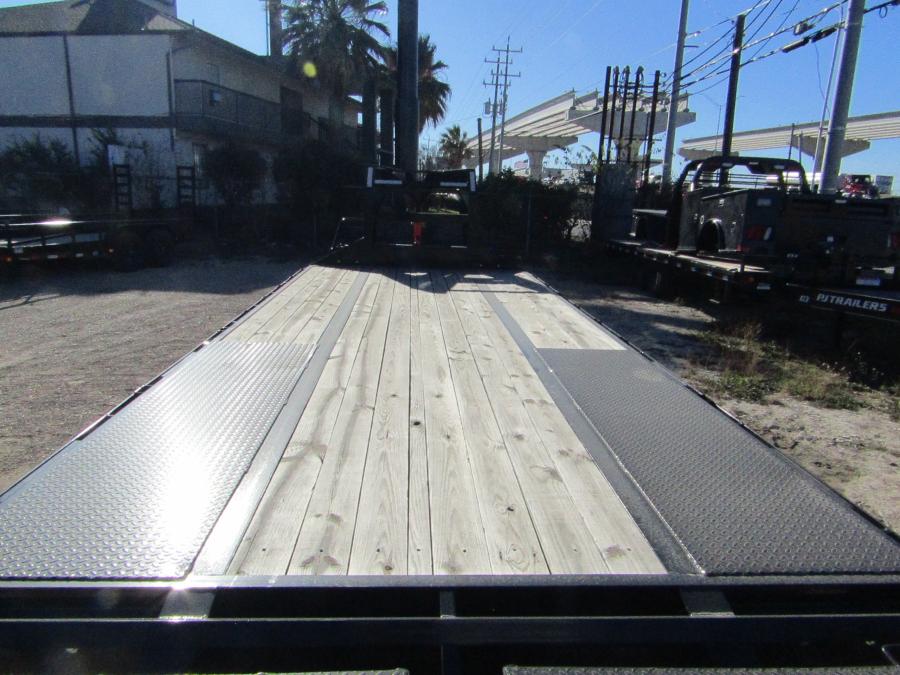 PJ TRAILERS LD25 PJ 20+5GN, EB2, SM/ST, 5DT/MR, 10K 14PLY, BLACK Image 5