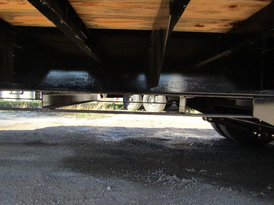 PJ TRAILERS LD25 PJ 20+5GN, EB2, SM/ST, 5DT/MR, 10K 14PLY, BLACK Image 7