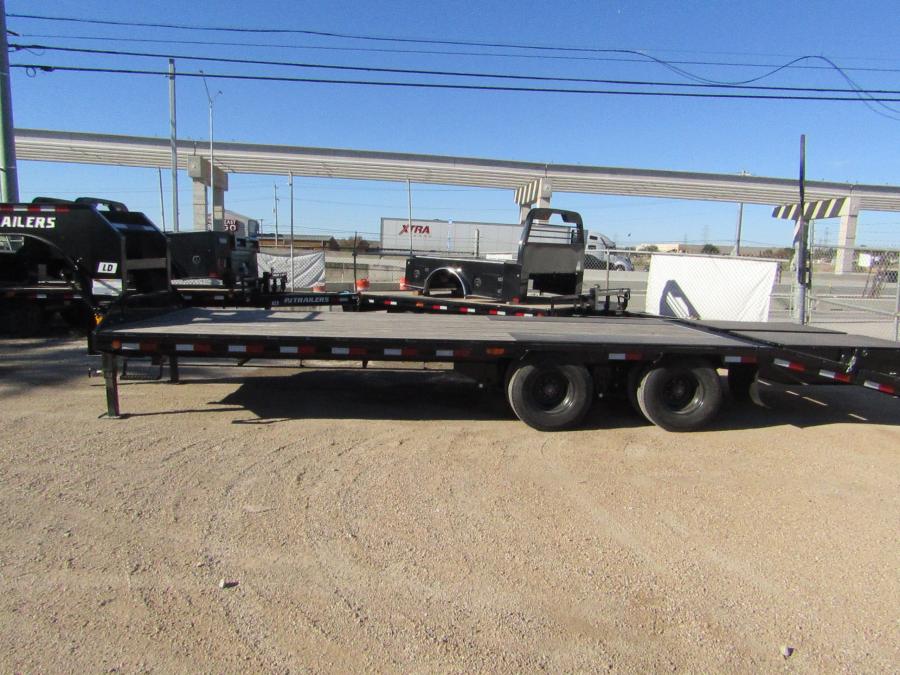 PJ TRAILERS LD25 PJ 20+5GN, EB2, SM/ST, 5DT/MR, 10K 14PLY, BLACK Image 10