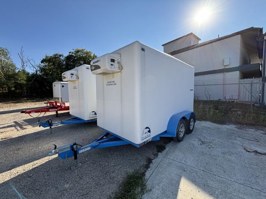 6×12 tandem axle refrigerated trailer by Polar King Image 0