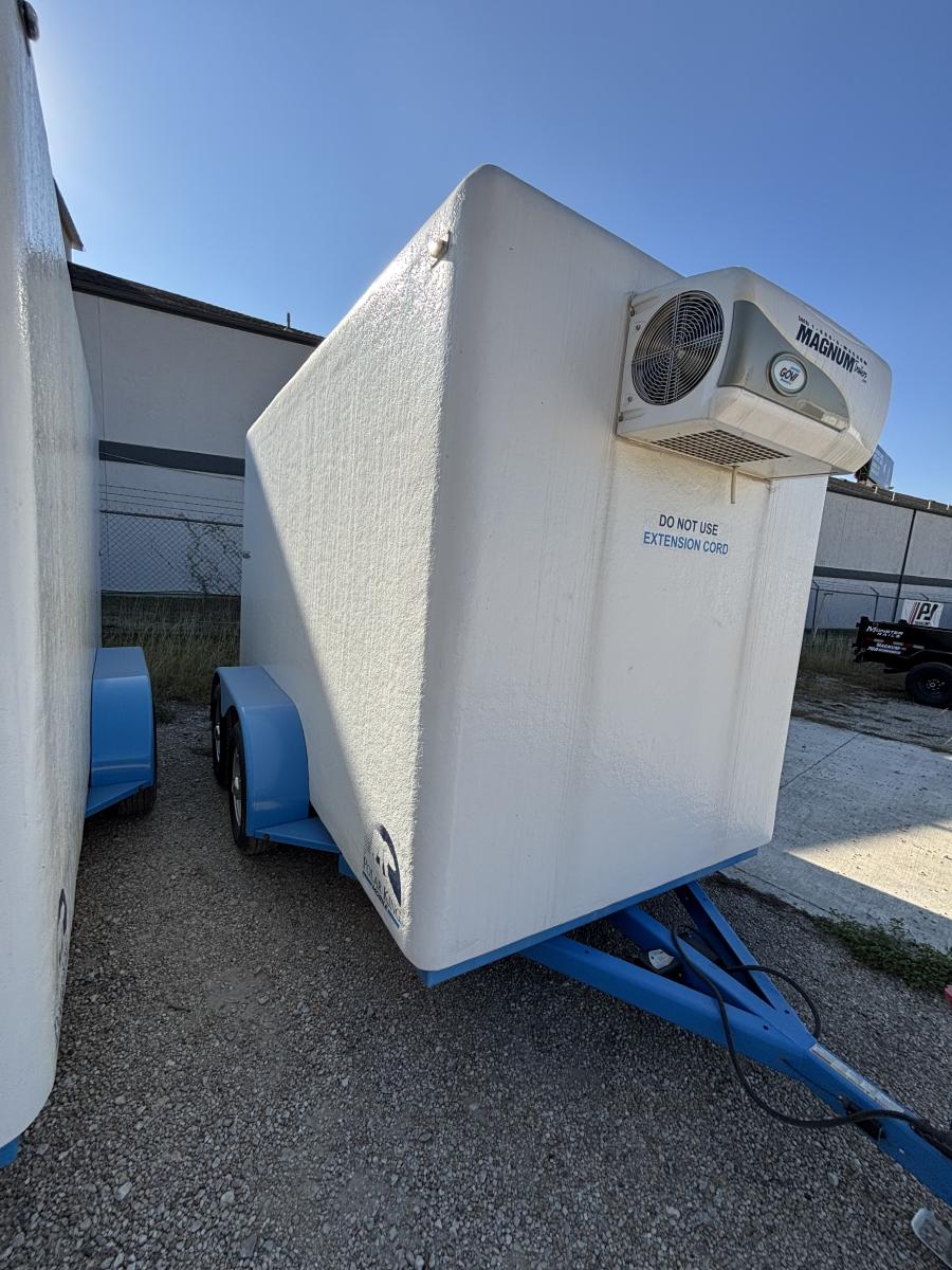 6×12 tandem axle refrigerated trailer by Polar King Image 1