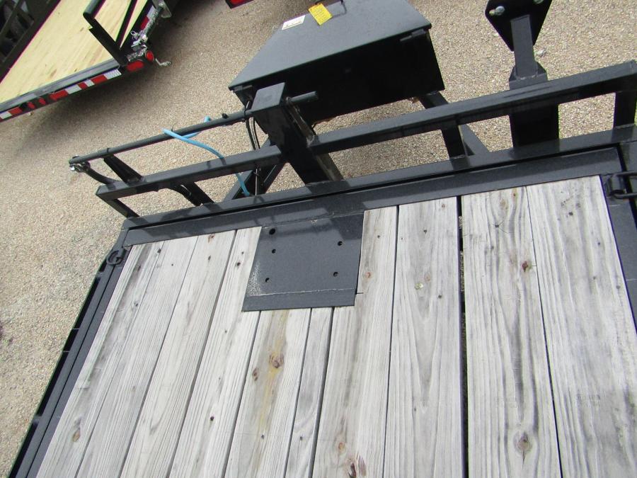 PJ TRAILERS TF20 PJ 20X82 TILT EB2 SMST FULL TILT 14PLY WP TOLLER BLK Image 1