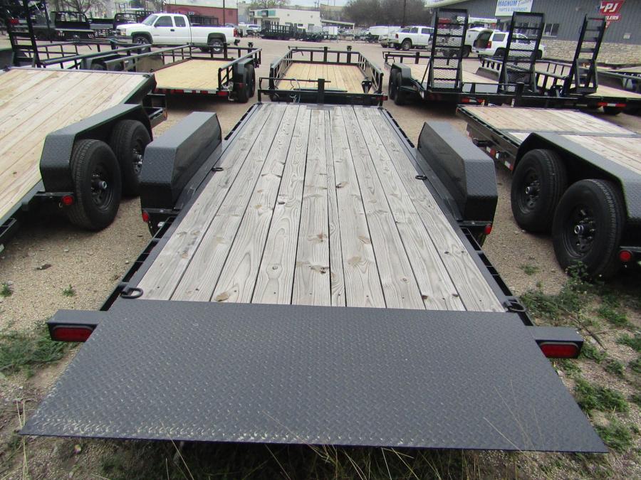 PJ TRAILERS TF20 PJ 20X82 TILT EB2 SMST FULL TILT 14PLY WP TOLLER BLK Image 3