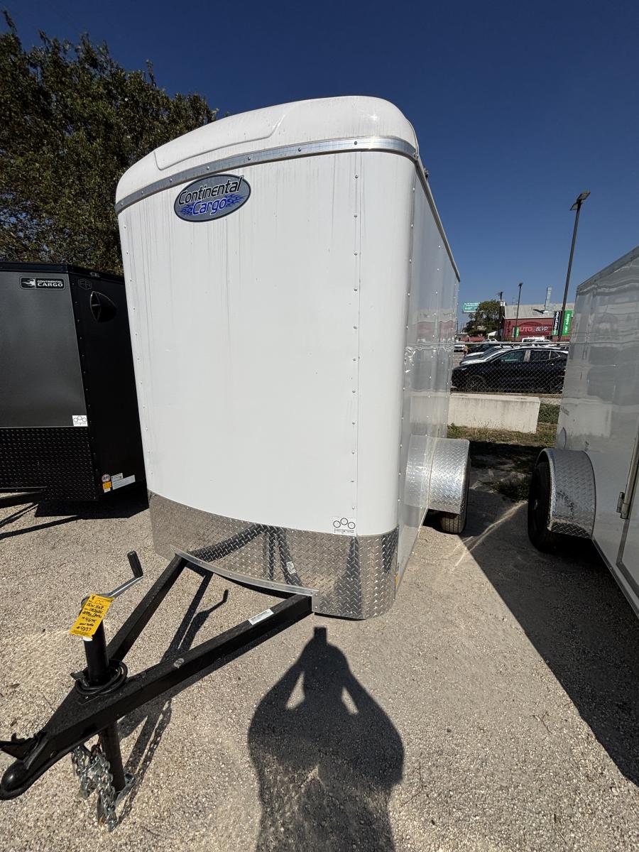 5X8 single axle enclosed cargo trailer by CONTINENTAL CARGO Image 0