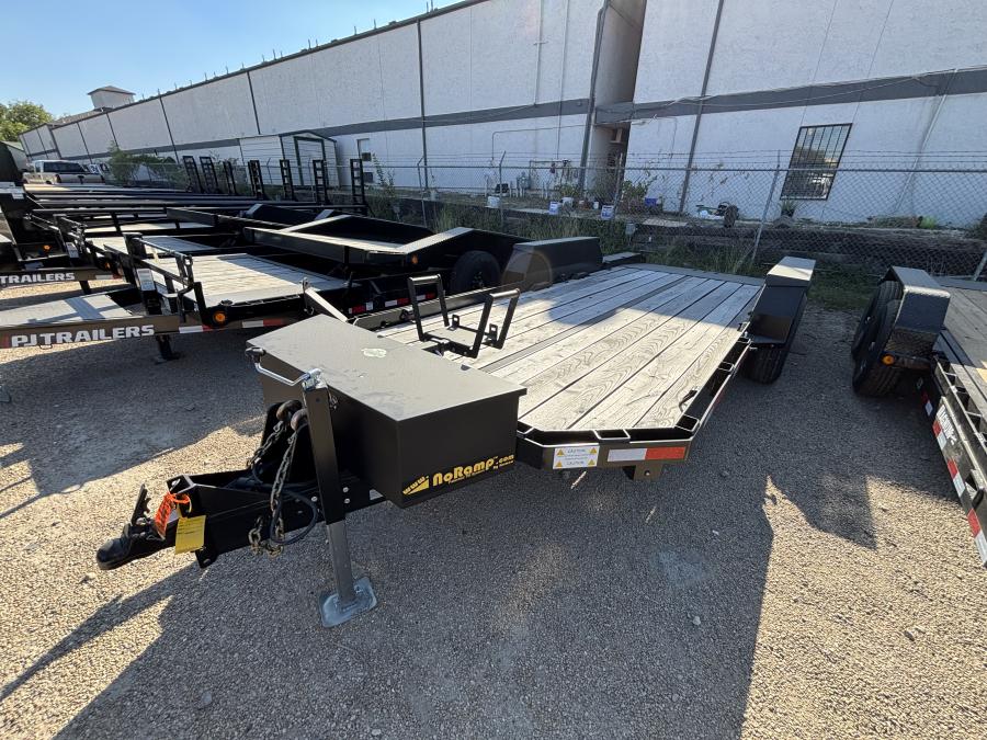 18′ equipment tilt trailer by Kemco Image 0