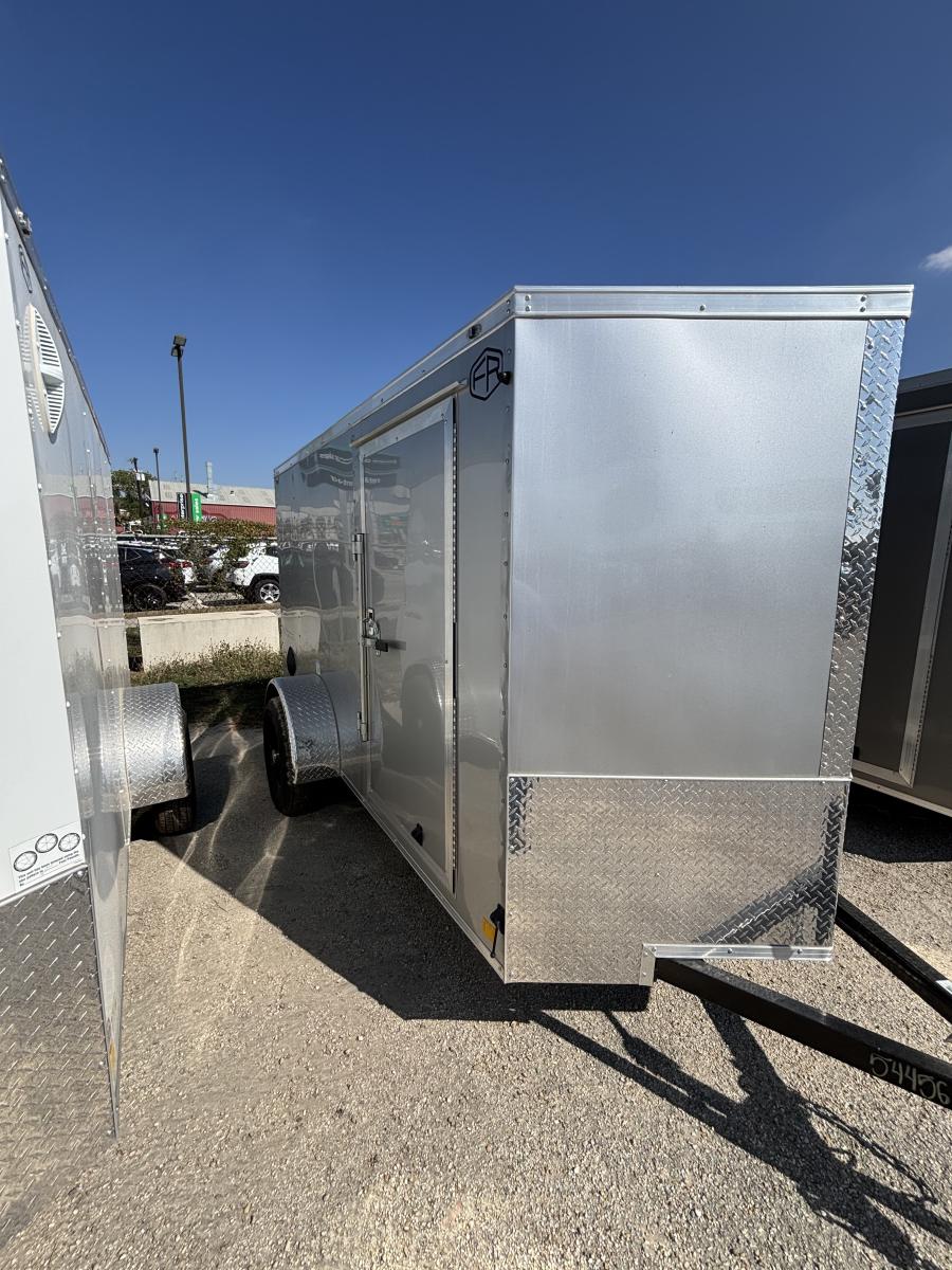 5X10 single axle enclosed cargo trailer by Continental Cargo Image 1