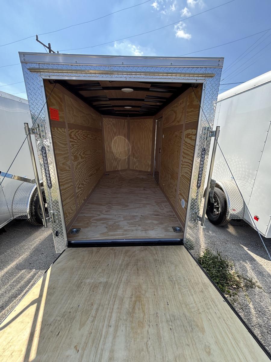 5X10 single axle enclosed cargo trailer by Continental Cargo Image 3