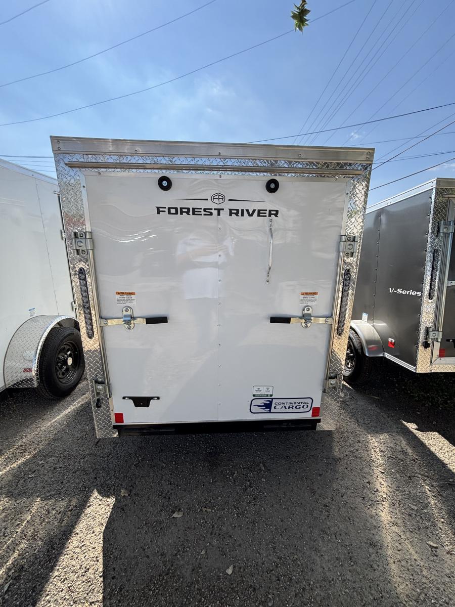 5X8 single axle enclosed cargo by Continental Cargo Image 2