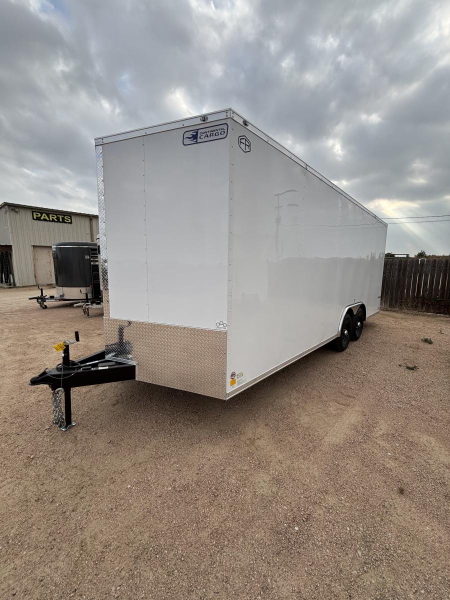 8.5’x20′ enclosed cargo trailer by Continental Cargo Image 0