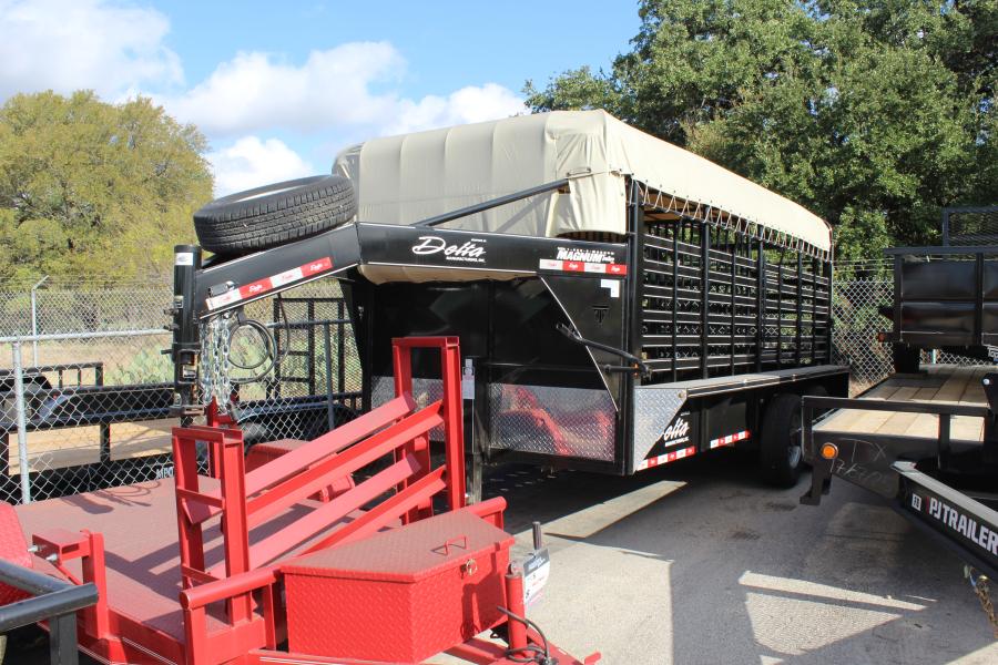 16′ livestock trailer by Delta Image 0