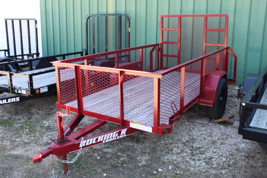 5×10 single axle utility trailer by Rocking R Image 1