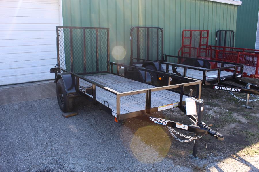 5X10 single axle 2990 GVWR utility trailer by Top Hat Image 0