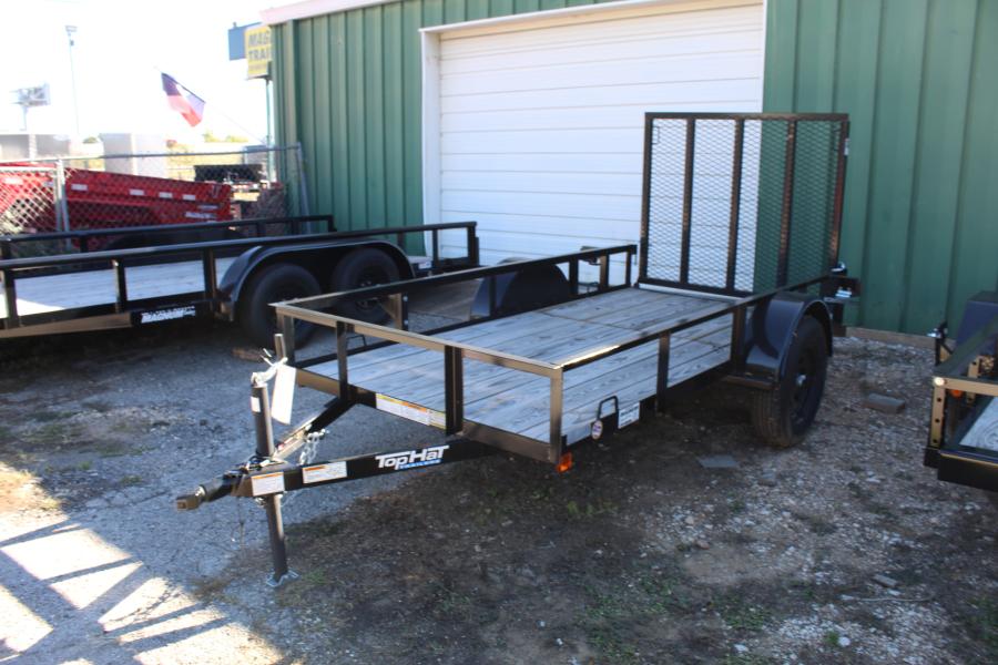5X10 single axle 2990 GVWR utility trailer by Top Hat Image 1