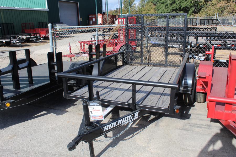 5X8 single axle utility trailer by Rocking R Image 1