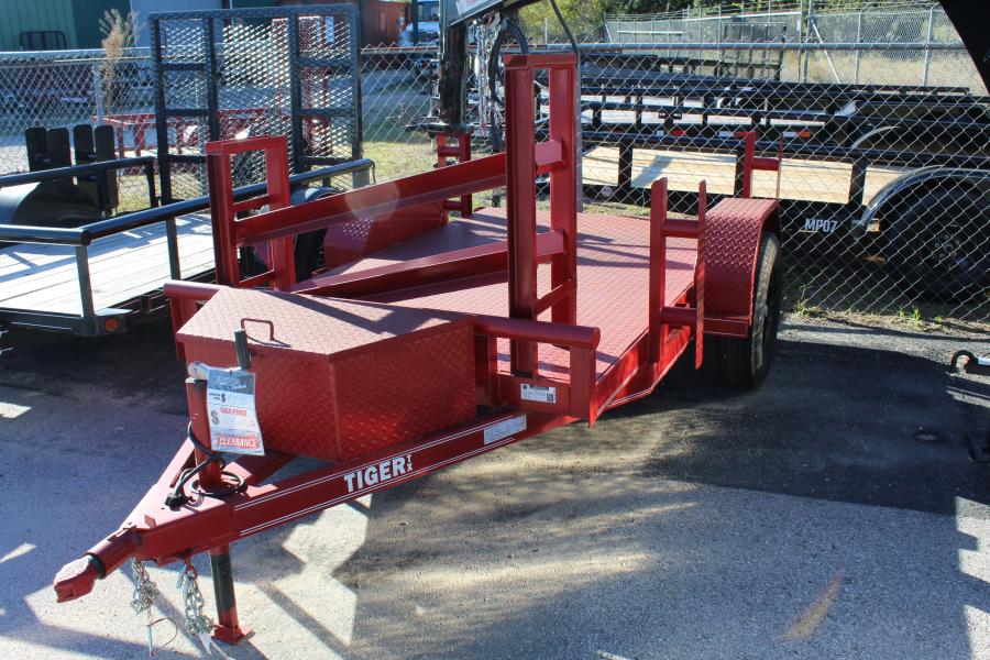 5X8 single axle welding trailer by Tiger Image 0