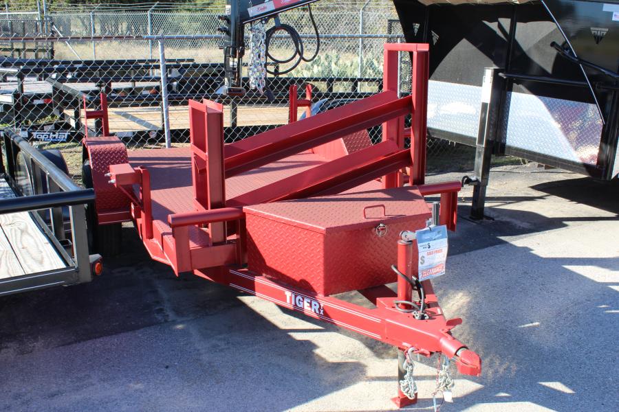5X8 single axle welding trailer by Tiger Image 1