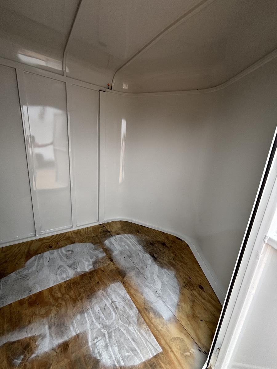 6’x12′ tandem axle steel cargo enclosed by Delta Image 2