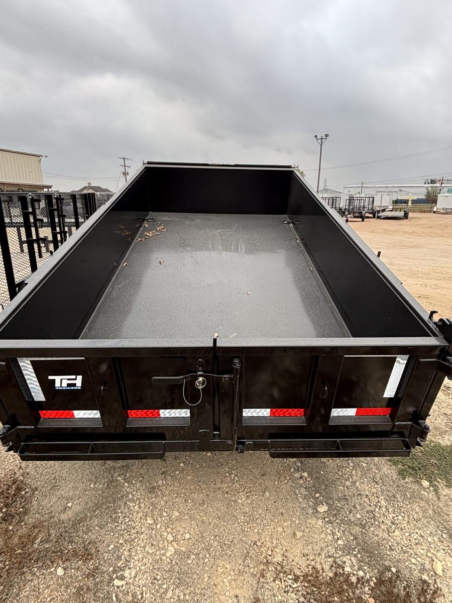 77″x12′ 9,990 GVWR dump by Top Hat Image 2