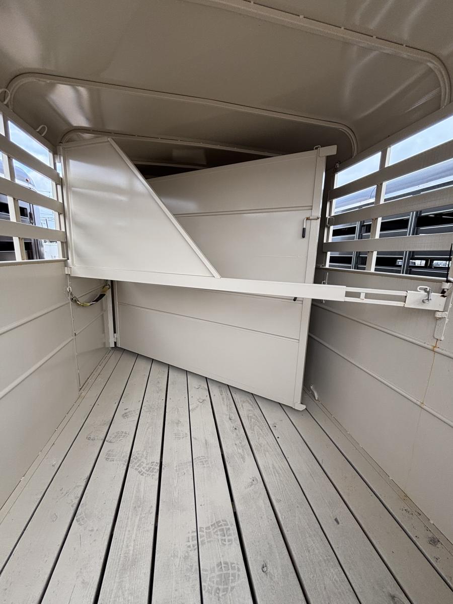 7x14x6’8″ 7K GVWR livestock trailer by Delta Image 1