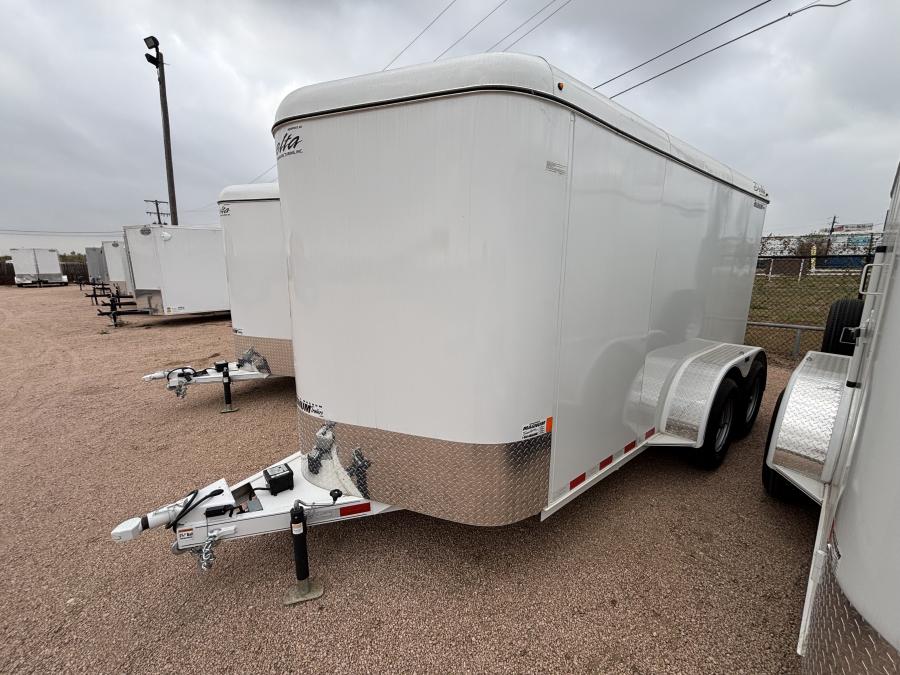 6’8″x14′ 10.4K GVWR steel cargo enclosed by Delta Image 0