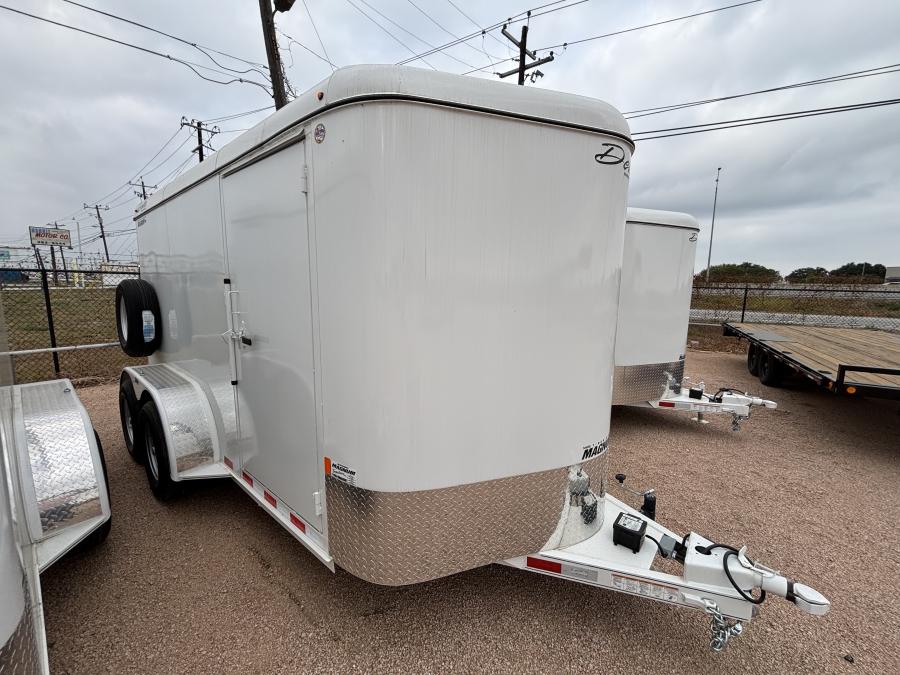 6’8″x14′ 10.4K GVWR steel cargo enclosed by Delta Image 1