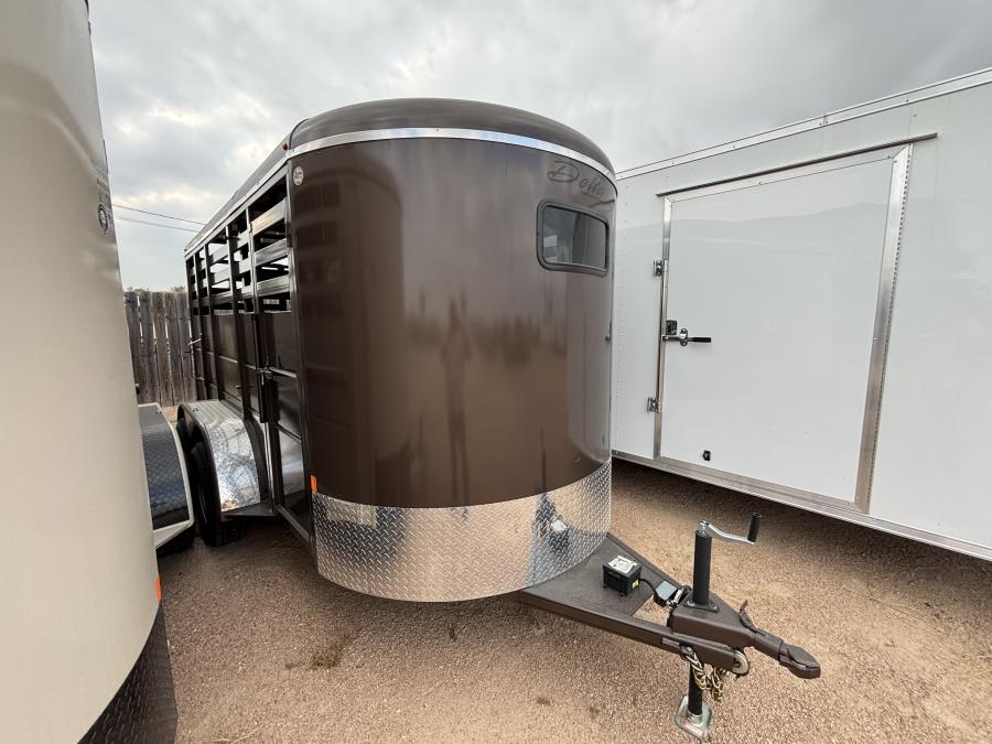 6x14x6’6″ livestock trailer by Delta Image 1