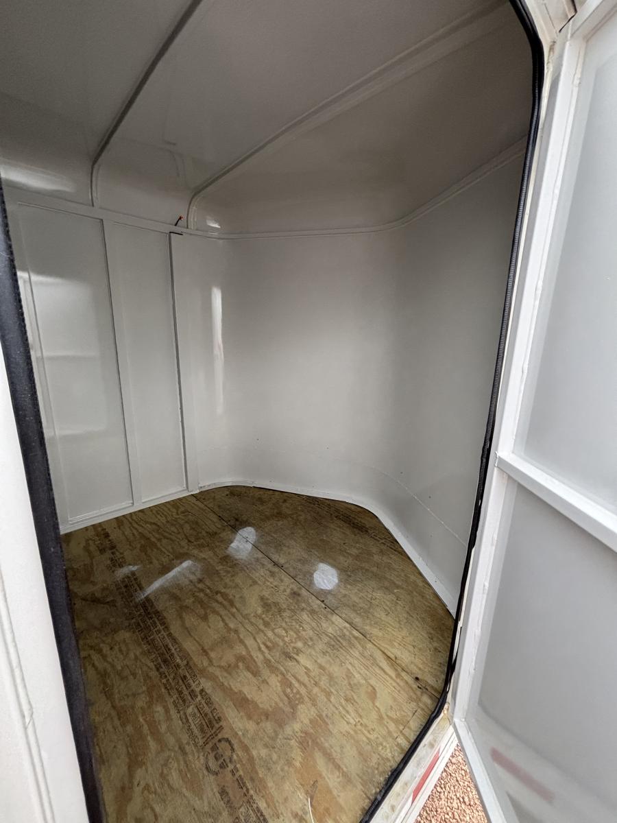 6'8"x16' steel enclosed cargo trailer by Delta Image 2