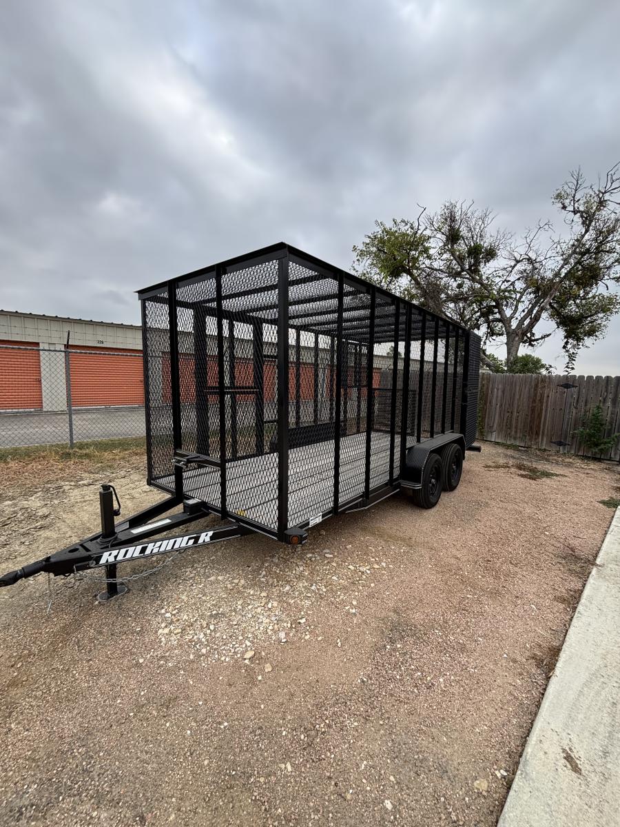 77″x16 trash trailer by Rocking R Image 0
