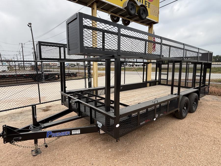 83″x18′ 12K GVWR irrigation trailer by Bellwether Image 0