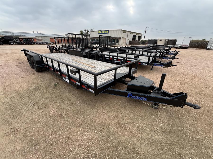 83"x24' 12K GVWR tilt trailer by Bellwether Image 1