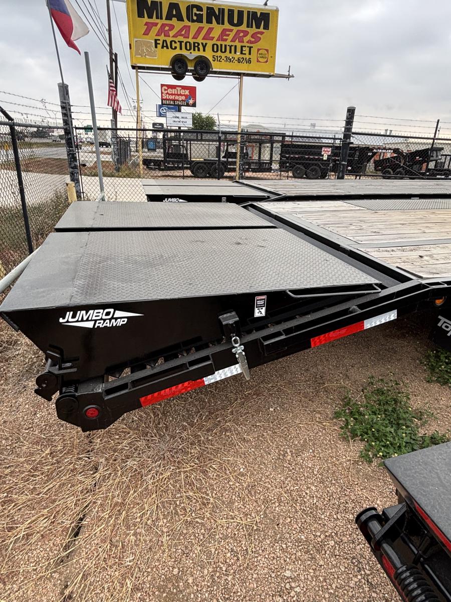102″x25’+5′ 17.5K GVWR gooseneck trailer by Top Hat Image 3