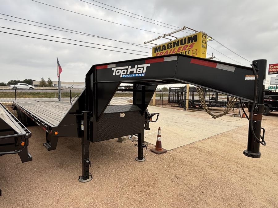 102″x27’+5′ deck over gooseneck trailer by Top Hat Image 0