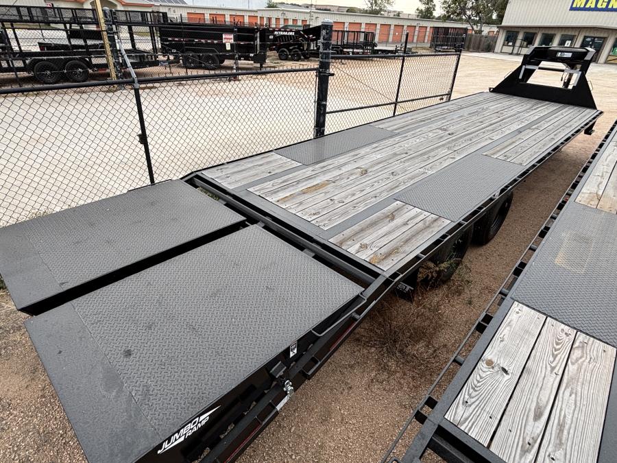 102″x27’+5′ deck over gooseneck trailer by Top Hat Image 1