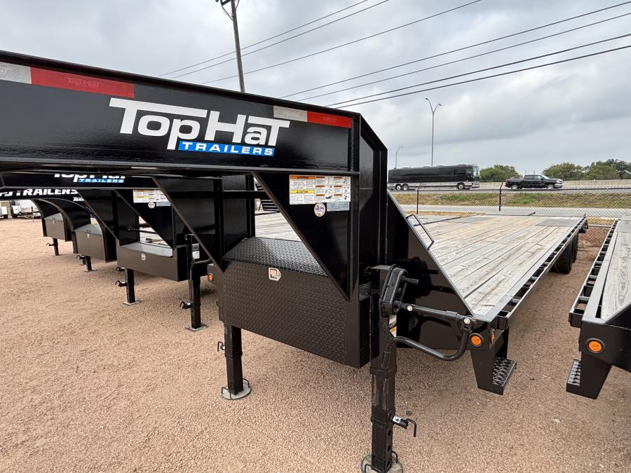 102″x30’+5′ 25.9K GVWR deck over gooseneck trailer by Top Hat Image 0