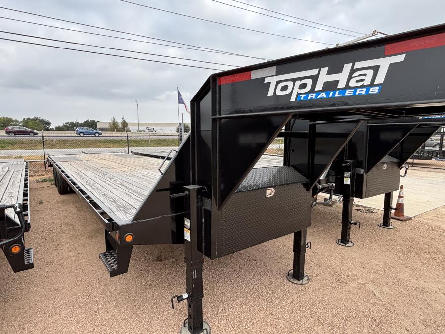 102″x30’+5′ 25.9K GVWR deck over gooseneck trailer by Top Hat Image 1