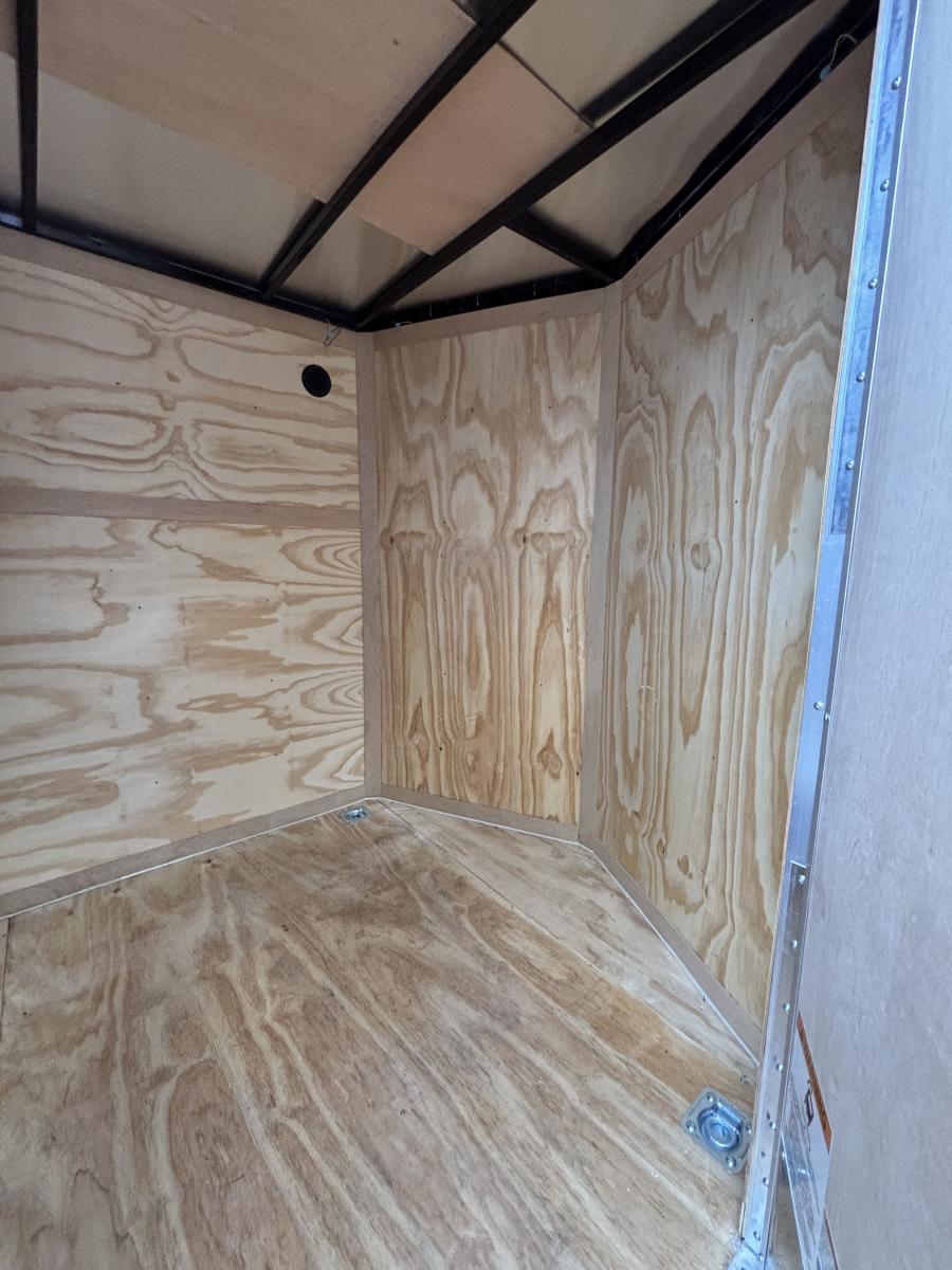 6'x10' single axle enclosed cargo trailer by Continental Cargo Image 2