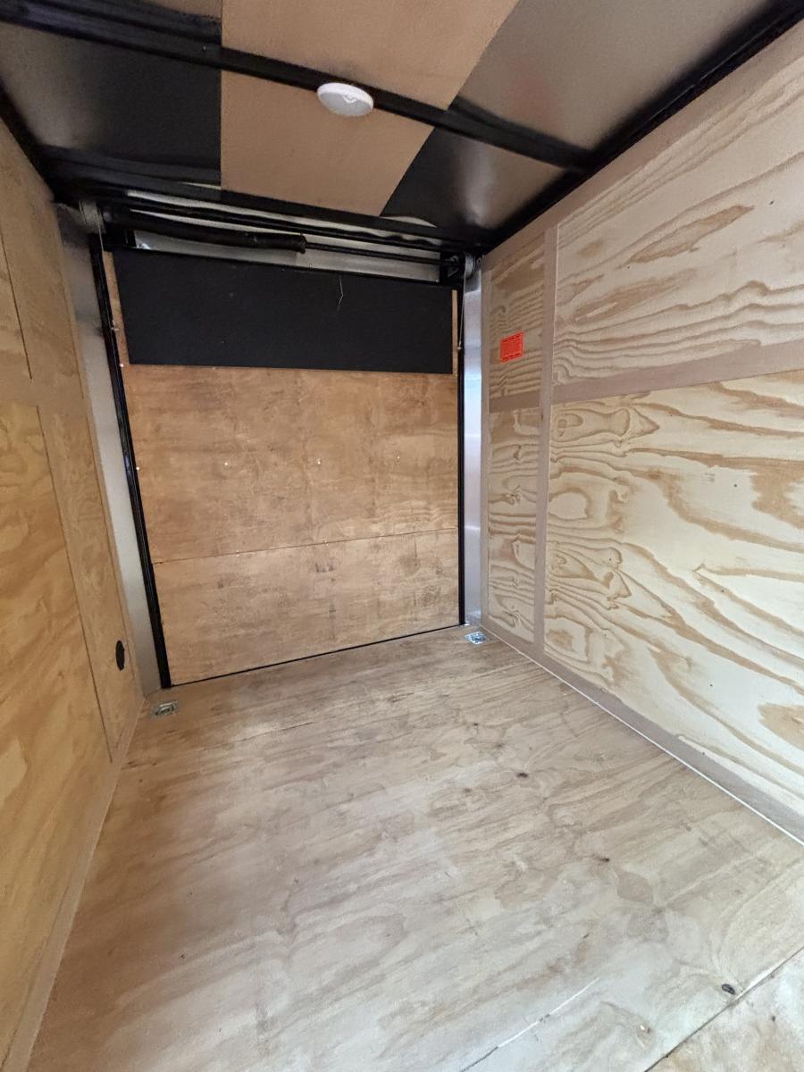 6'x10' single axle enclosed cargo trailer by Continental Cargo Image 3