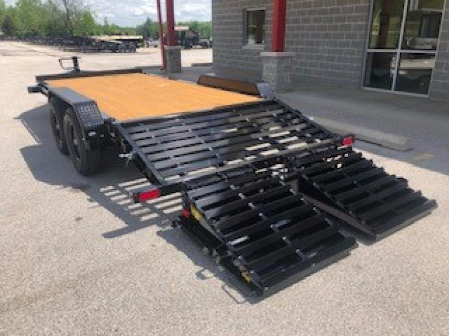 Big Tex 14EH, Equipment, 83" x 18', 15.4K, Dovetail, Mega Ramps, X-Series Image 5