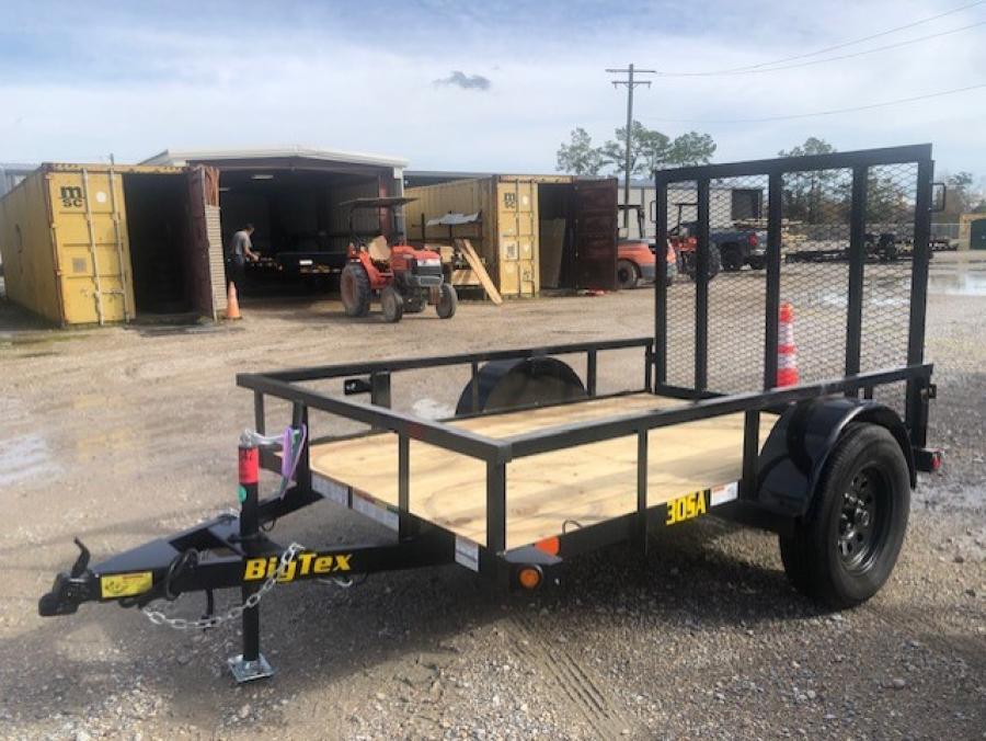 Big Tex 30SA 2,995# SA UTL 60"x8 4RG SPMT BLACK Image 1