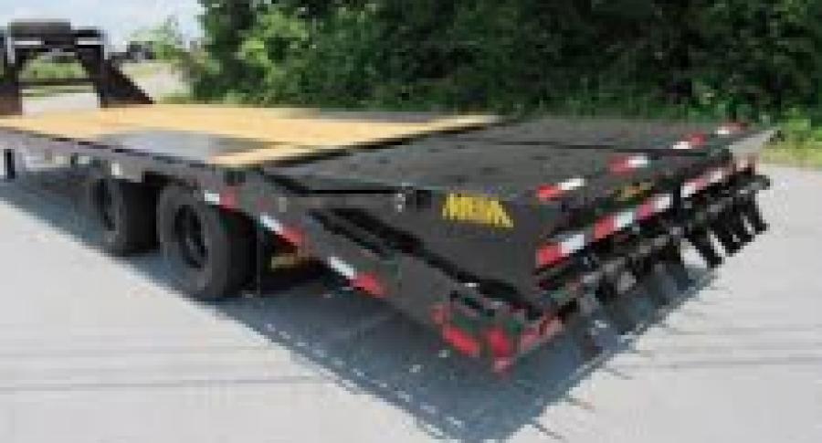 Big Tex 25GN, Gooseneck, 102" x 40', 25.9K, Dovetail, Mega Ramps Image 2